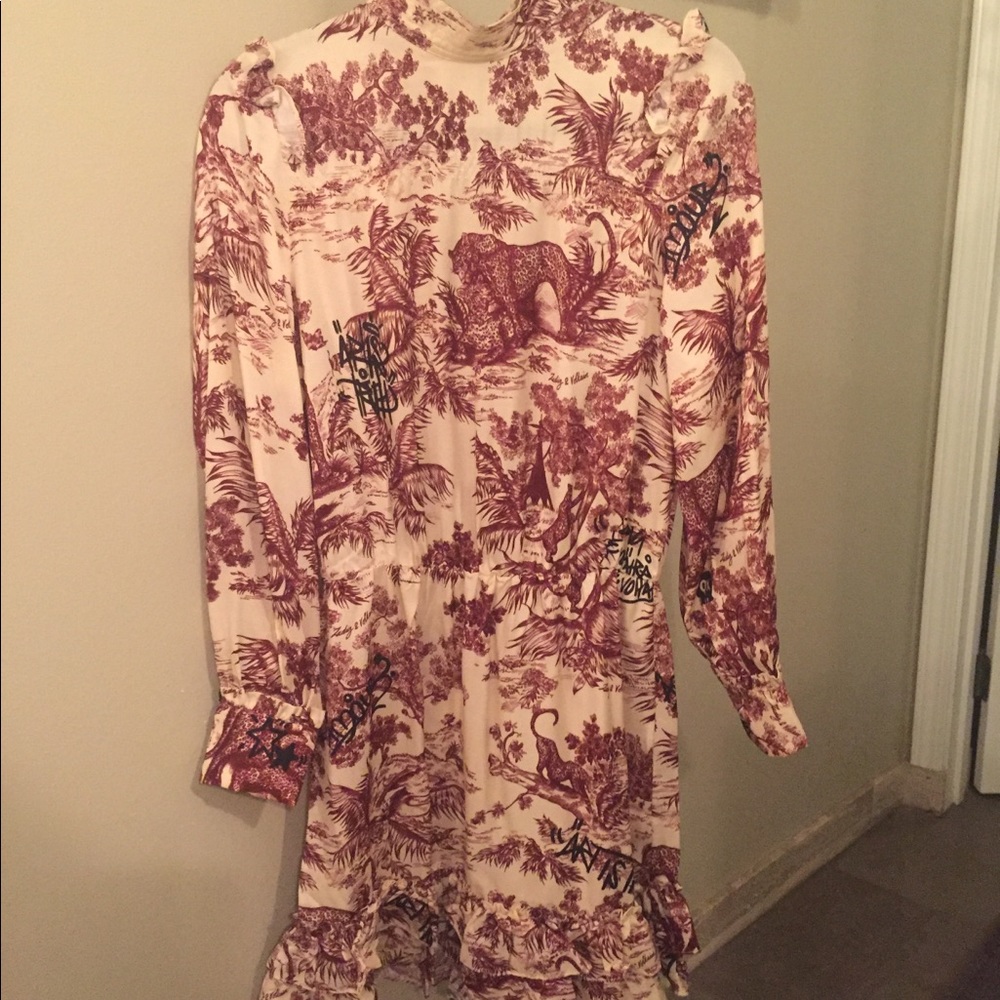 Zadig and Voltaire Rocket Jouy satin dress